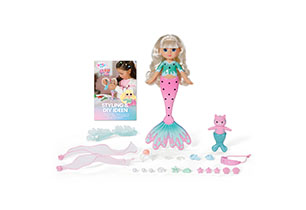 Baby Born Glam Up Mermaid Doll Sparkle